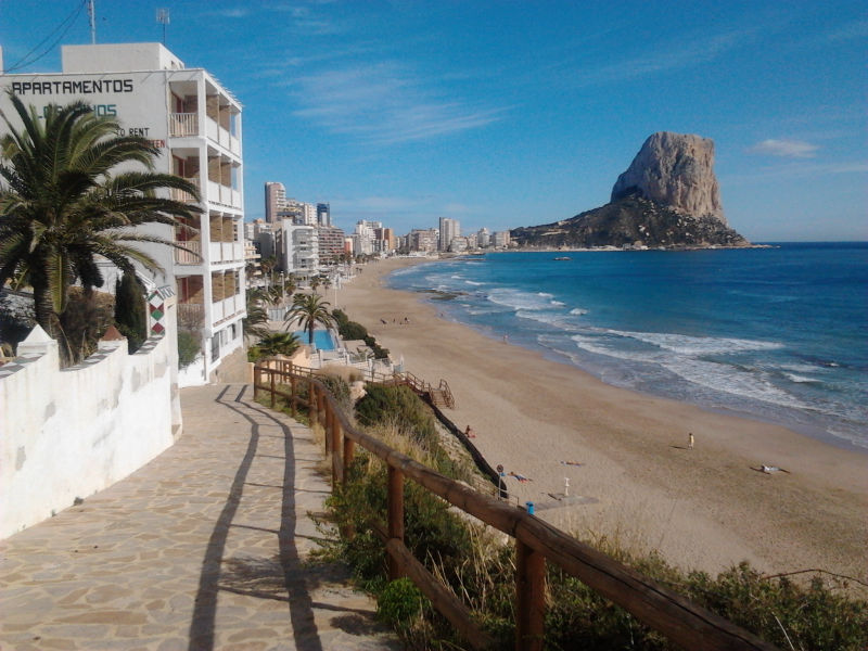 Ferienhaus in Calpe - Playa Arenal Bol