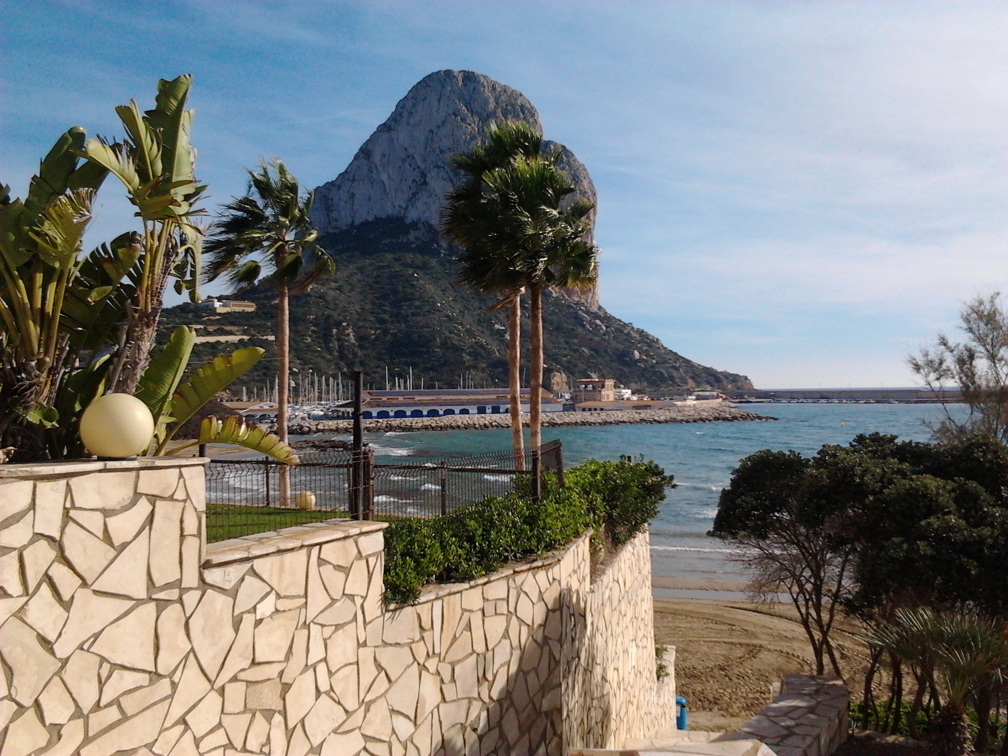 Ferienhaus in Calpe - Strandzugang