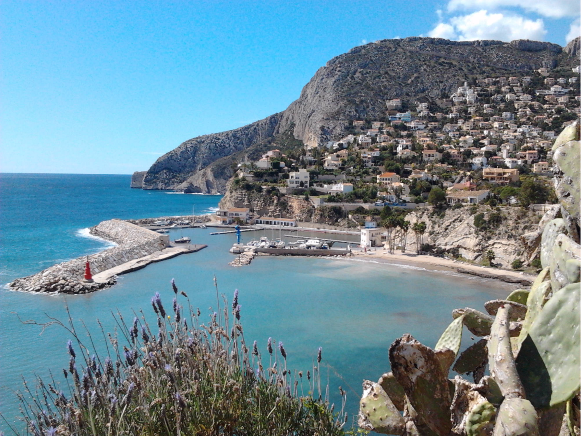 Ferienhaus in Calpe - Puerto Blanco mit Strand